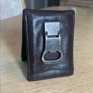 Men’s Wilsons Leather Wallet w/ Money Clip